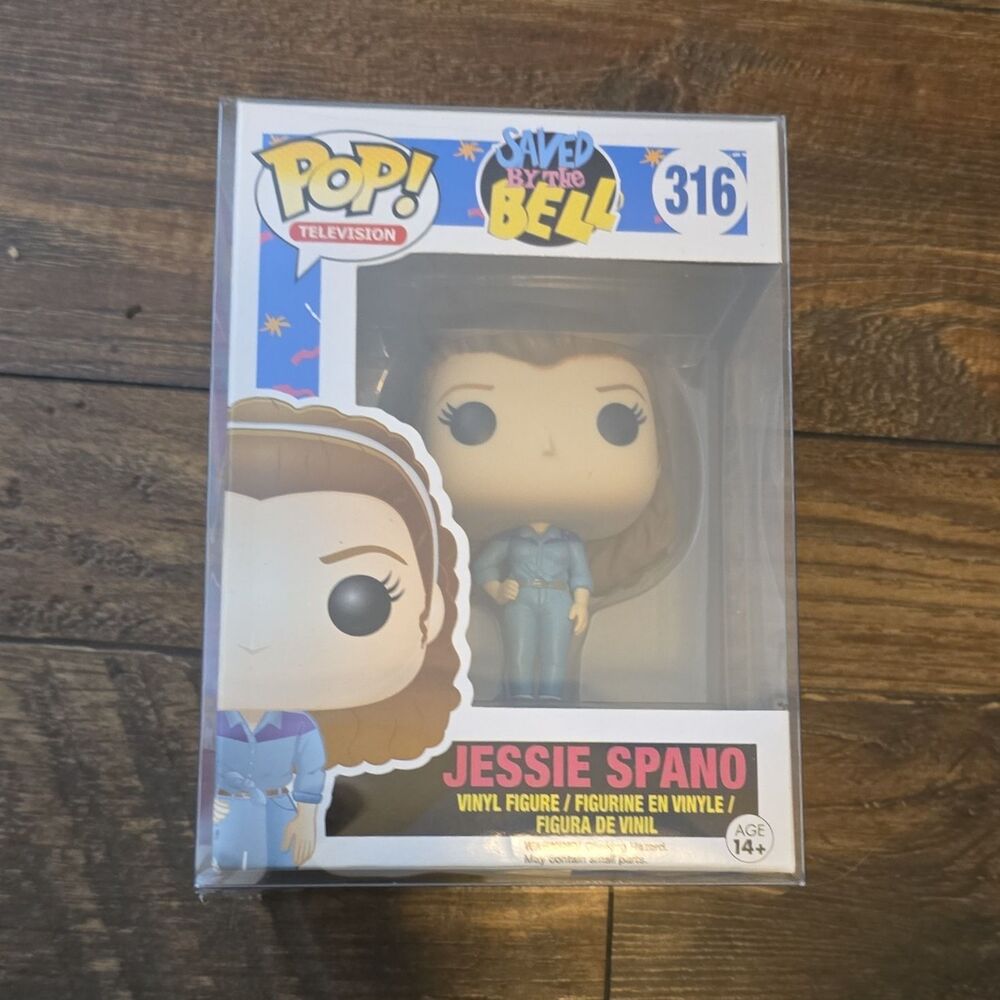 Funko Pop! Vinyl: Saved by the Bell - Jessie Spano w/ Protector #316